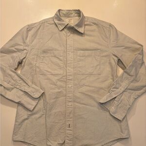 Crewcuts Youth Pale Green/White Striped Shirt